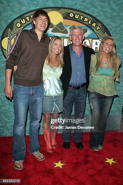 Ian Rosenberger, Jennifer Lyon, Tom Westman, winner of Survivor: Palau, and Katie Gallagher