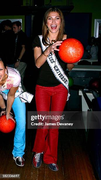 Miss Universe Justine Pasek during Miss Teen USA Vanessa Marie Semrow Celebrates her 18th birthday with Miss Universe Justine Pasek, Miss USA...