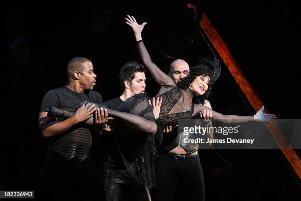 Chita Rivera during Chicago the Musical Celebrates its 10th Anniversary on Broadway - Dress Rehearsal at Ambassador Theater in New York City, New...