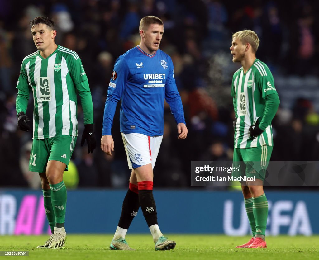 Rangers FC v Aris Limassol FC: Group C - UEFA Europa League 2023/24