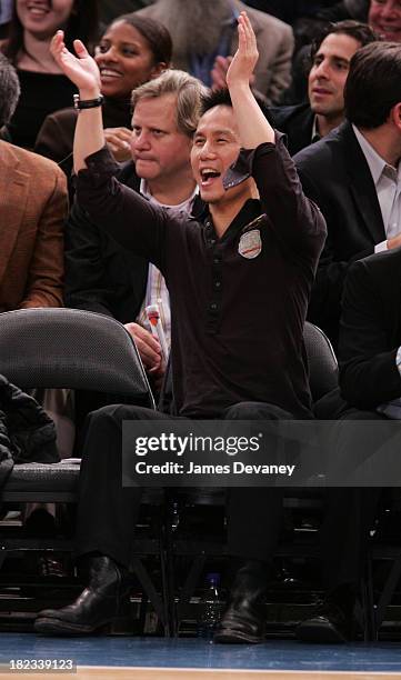 Wong during Celebrity Sighting at Houston Rockets vs. New York Knicks Game - November 20, 2006 at Madison Square Garden in New York City, New York,...
