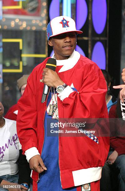Cassidy during Cassidy Visits MTV's TRL - March 16, 2004 at MTV Studios, Times Square in New York City, New York, United States.