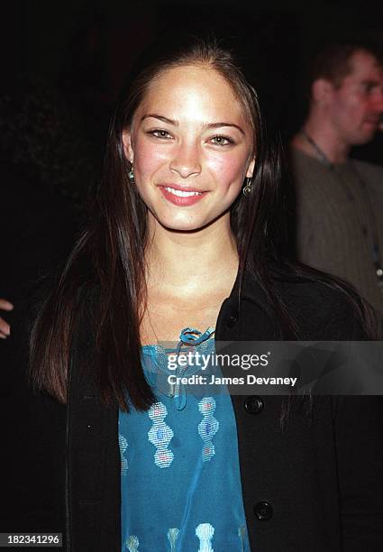 Kristin Kreuk during 2001 WB Television Network Uprfront All-Star Party at The light House Chelsea Piers, Pier 61 in New York City, New York, United...