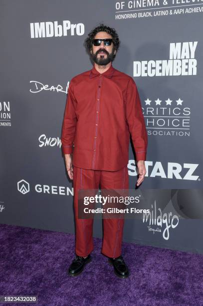 Clayton Cardenas at The Critics Choice Association Celebration of Cinema & Television: Honoring Black, Latino and AAPI Achievements held at the...