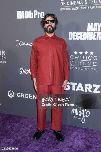 Clayton Cardenas at The Critics Choice Association Celebration of Cinema & Television: Honoring Black, Latino and AAPI Achievements held at the...