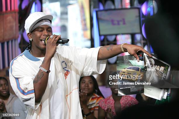 Kwon during J-Kwon and Cassidy Visit MTV's TRL - April 26, 2004 at MTV Studios, Times Square in New York City, New York, United States.