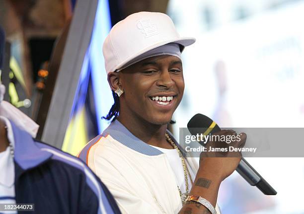 Kwon during J-Kwon and Cassidy Visit MTV's TRL - April 26, 2004 at MTV Studios, Times Square in New York City, New York, United States.