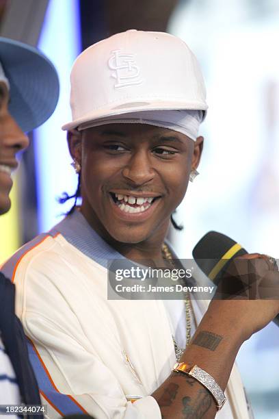 Kwon during J-Kwon and Cassidy Visit MTV's TRL - April 26, 2004 at MTV Studios, Times Square in New York City, New York, United States.