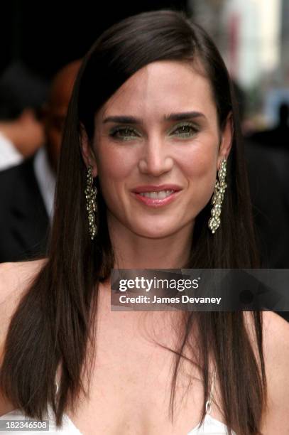 Jennifer Connelly during Jennifer Connelly Visits the Late Show With David Letterman - June 30, 2005 at Ed Sullivan Theatre in New York City, New...