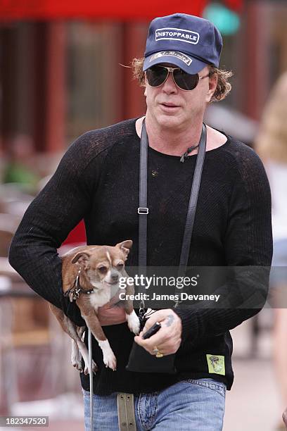 Mickey Rourke Miami 18 Mickey Rourke Sighting In South Beach Stock Photos, High-Res ...