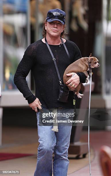Mickey Rourke Miami 18 Mickey Rourke Sighting In South Beach Stock Photos, High-Res ...