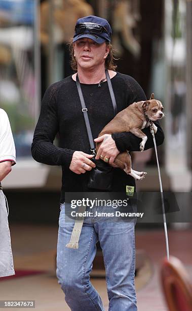Mickey Rourke Miami 18 Mickey Rourke Sighting In South Beach Stock Photos, High-Res ...