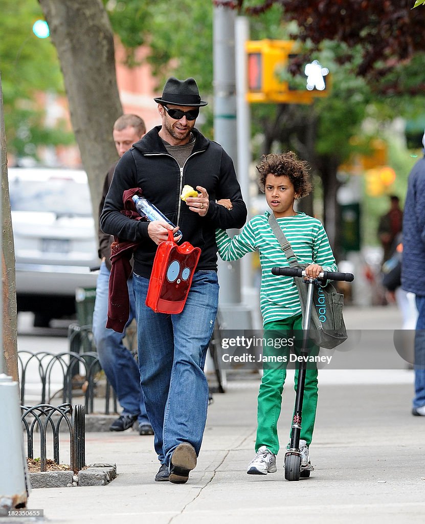 Celebrity Sightings In New York - May 18, 2009