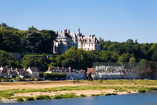 landscape at chaumont-sur-loire - loire valley stock pictures, royalty-free photos & images