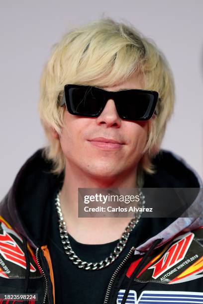 Rubén Doblas Gundersen aka El Rubius attends the "GQ Men Of The Year" awards 2023 at Casa de Campo on November 30, 2023 in Madrid, Spain.