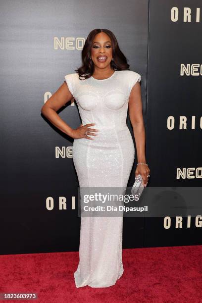 Niecy Nash attends the "Origin" New York premiere at Alice Tully Hall on November 30, 2023 in New York City.