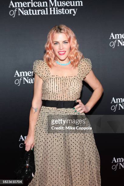 Busy Philipps attends the American Museum of Natural History's 2023 Museum Gala at the American Museum of Natural History on November 30, 2023 in New...