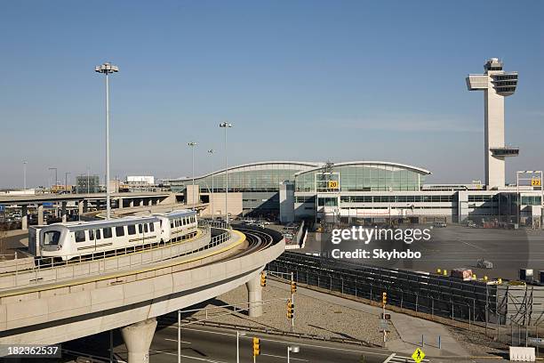 jfk international airport - john f kennedy airport stock pictures, royalty-free photos & images