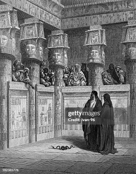 moses - great service stock illustrations