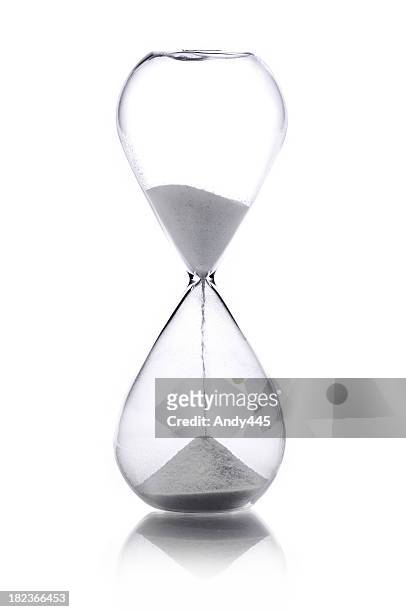 hourglass - timglas bildbanksfoton och bilder