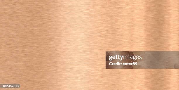 high resolution textured  copper plate xxxl - foil stock pictures, royalty-free photos & images