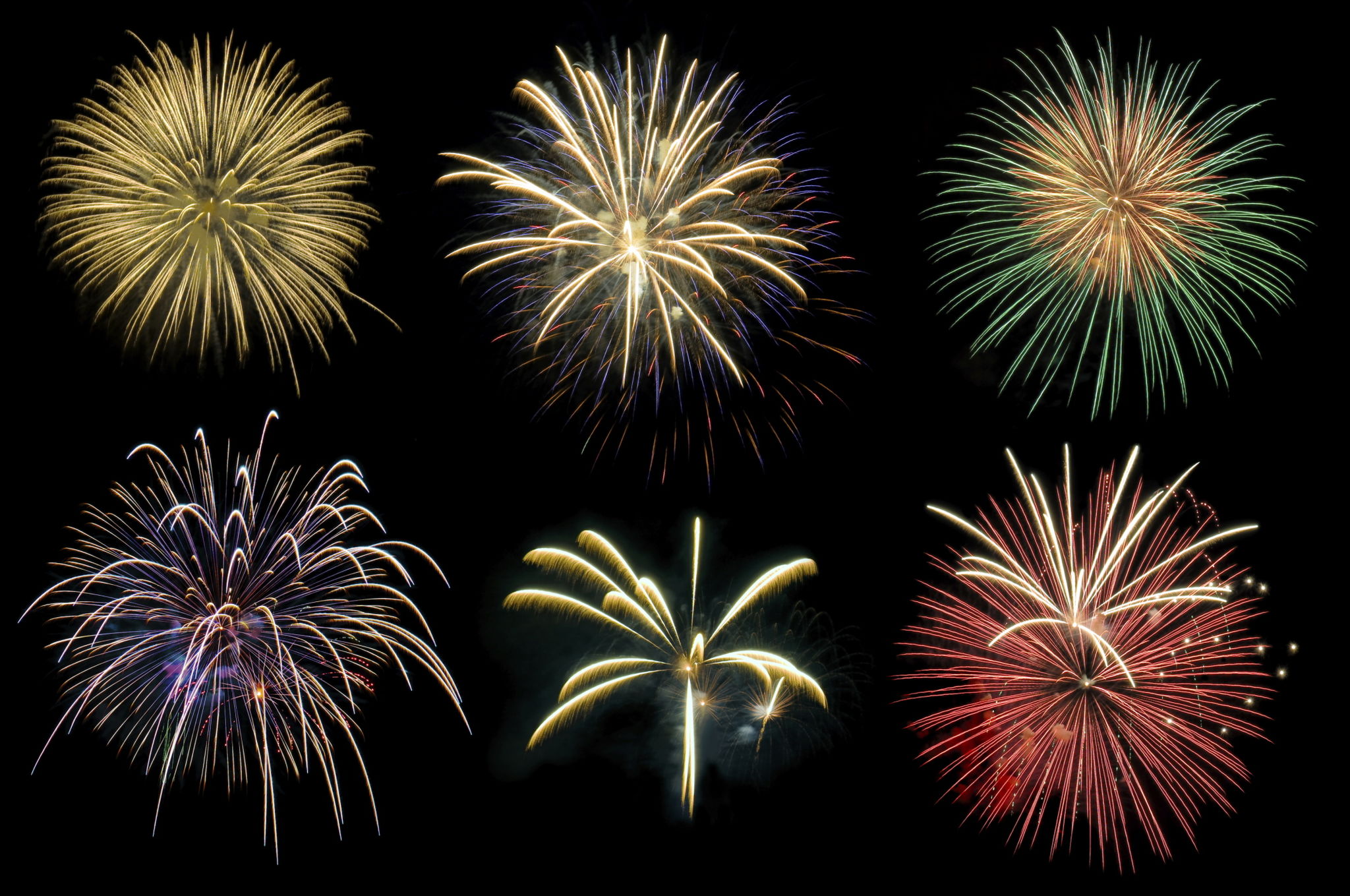 fireworks selection