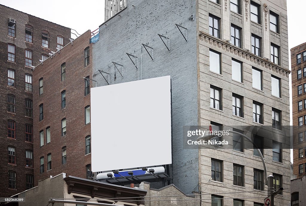 Billboard in New York City