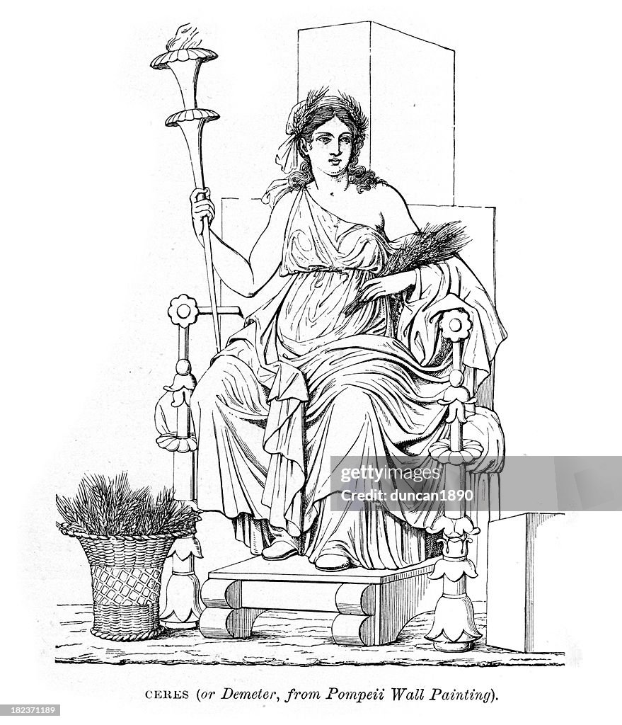 Ceres Roman Goddess of Motherly Love