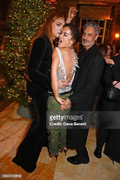 Harris Reed, Rita Ora and Taika Waititi attend a star-studded night celebrating Edward Enninful's Trailblazer award, hosted by Natasha Poonawalla on...