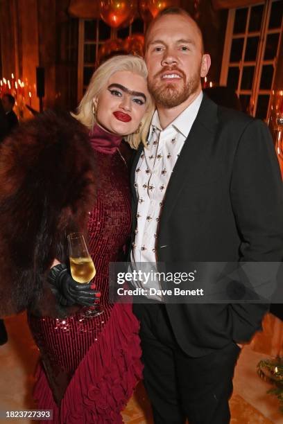 Sophia Hadjipanteli and Alec Maxwell attend a star-studded night celebrating Edward Enninful's Trailblazer award, hosted by Natasha Poonawalla on...