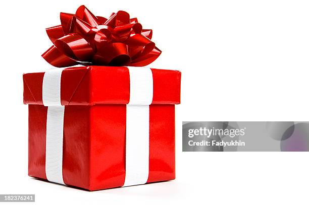 gift - christmas gift boxes stock pictures, royalty-free photos & images