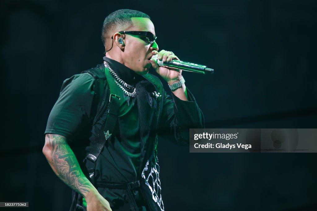 Daddy Concert Daddy Yankee performs during his concert