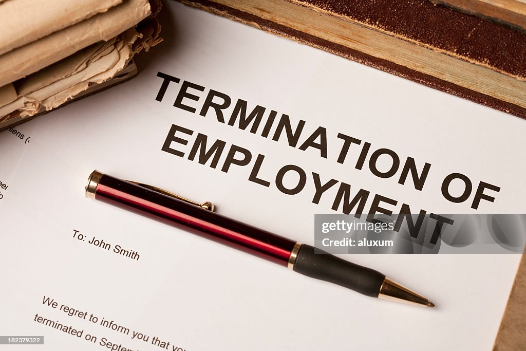 Termination of employment contract