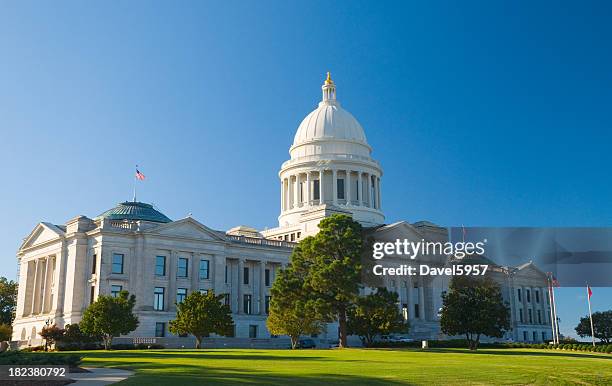 arkansas state capitol - arkansas stock-fotos und bilder