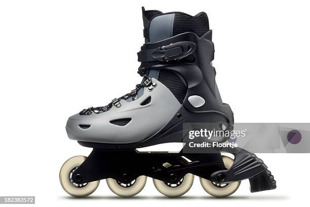 sport: roller blades - rollerskates foto e immagini stock