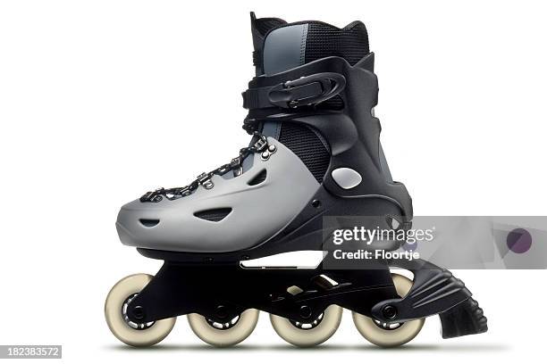 sport: inline skate - rolschaatsen schaats stockfoto's en -beelden