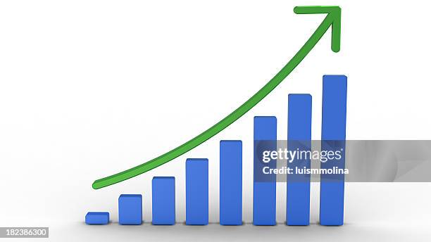 graph - sales growth stock pictures, royalty-free photos & images