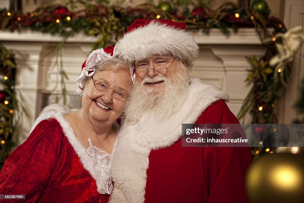 Pictures of Real Santa and Mrs. Claus