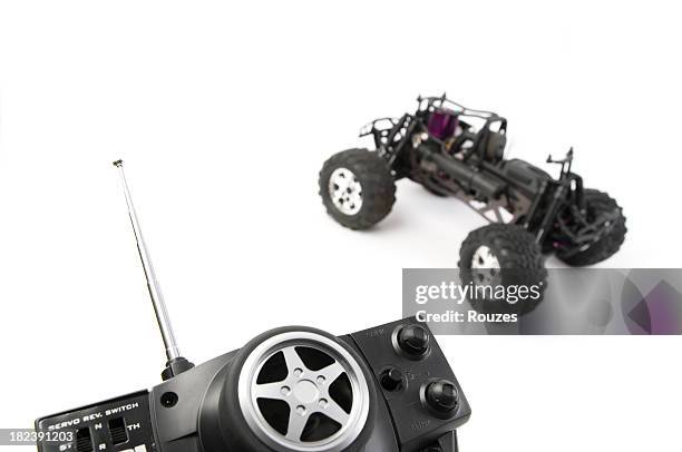 radio controlled car - remote controlled car stockfoto's en -beelden