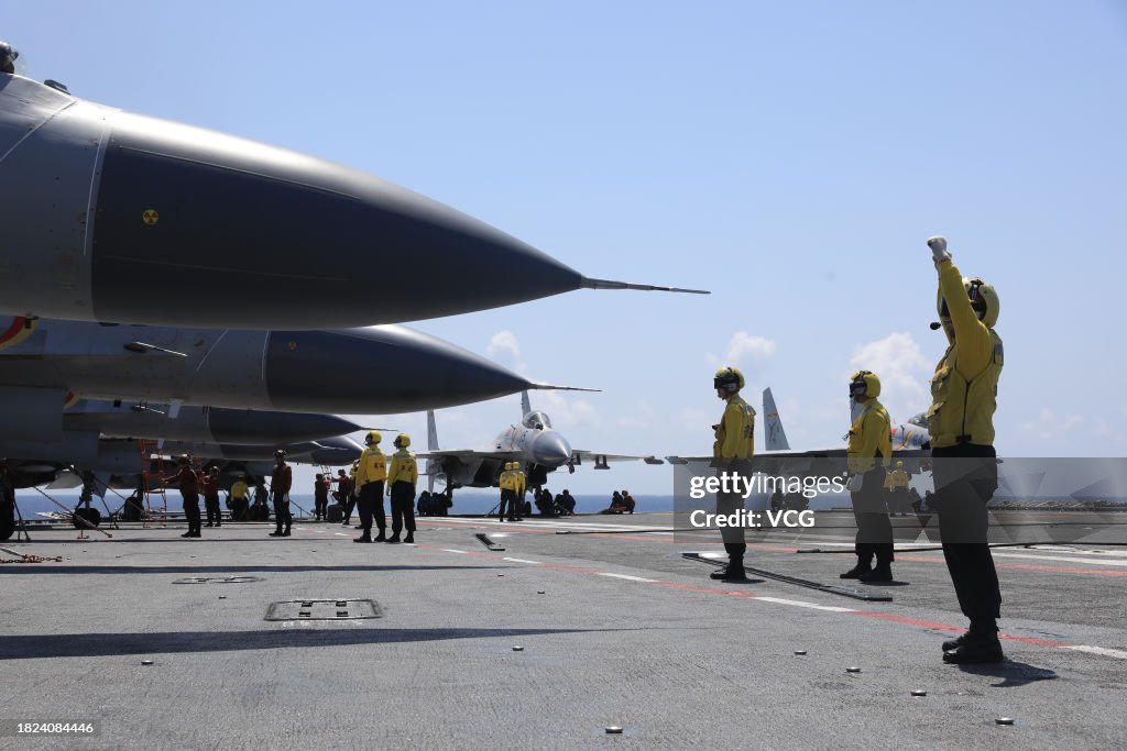 PLA Navy Drill At Sea