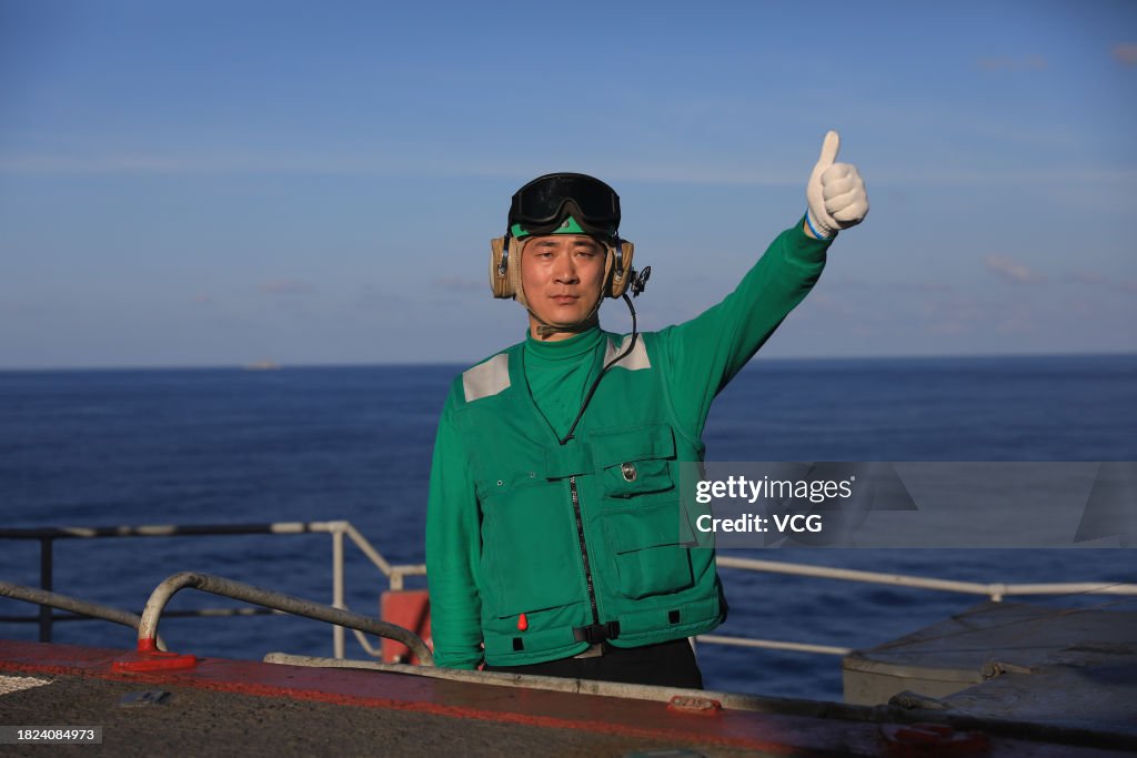 PLA Navy Drill At Sea