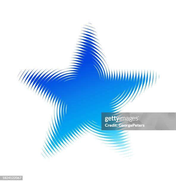 star shape - star logo stock illustrations