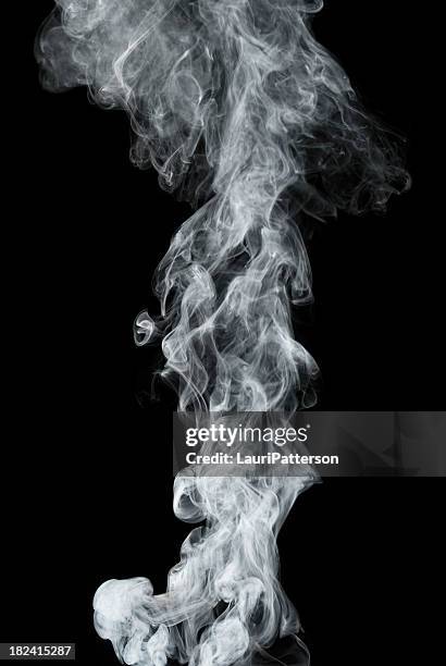 steam - steam black background stock pictures, royalty-free photos & images