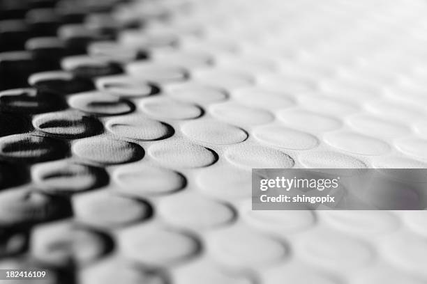 shiny bubble wrap - foil texture silver stock pictures, royalty-free photos & images