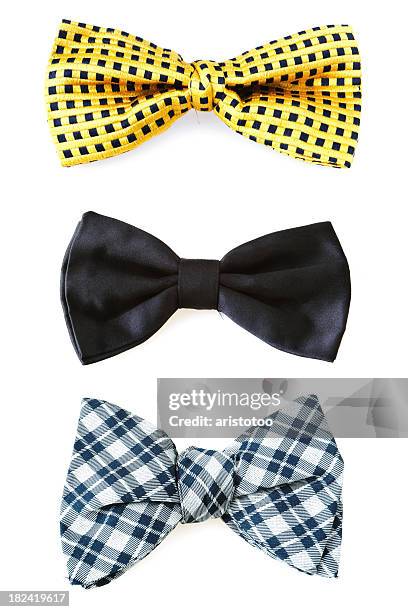 bow ties - bow tie stock pictures, royalty-free photos & images