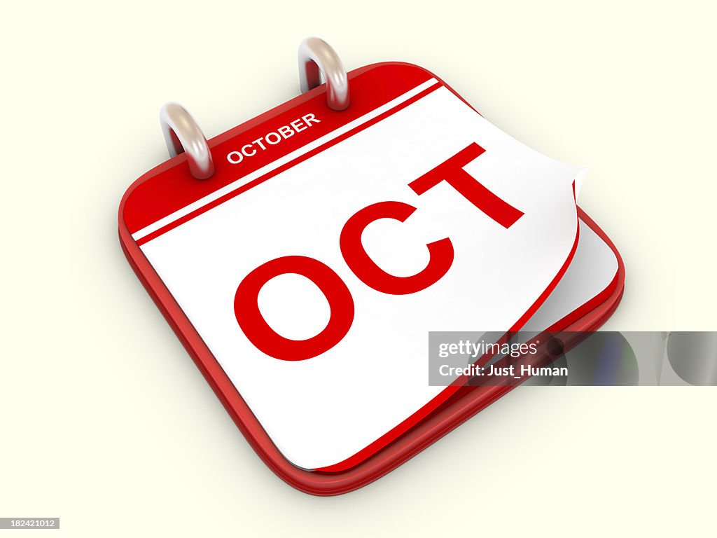 Calendar month October