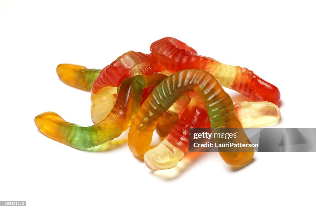 Gummy Worm Candies