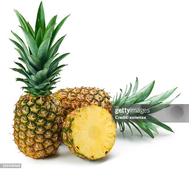 pineapple - pineapple stock pictures, royalty-free photos & images