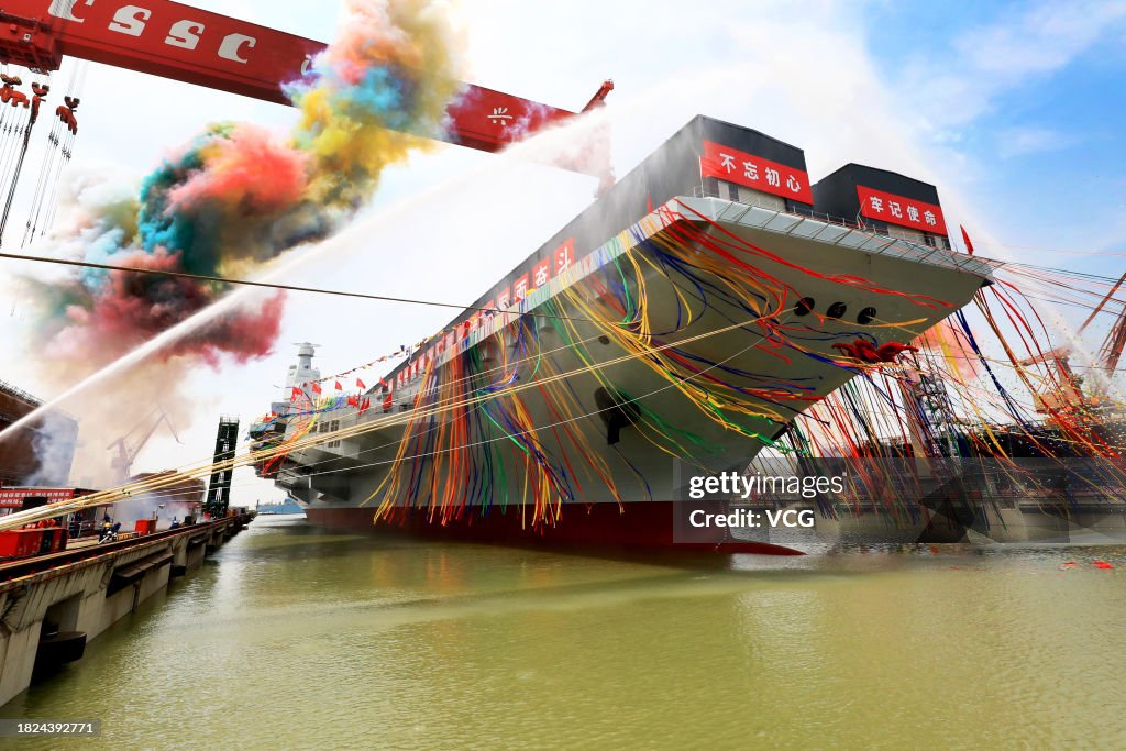 China Launches Third Aircraft Carrier