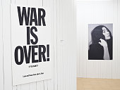"YOKO ONO - PEACE Is POWER" Opening Exhibition At The...
